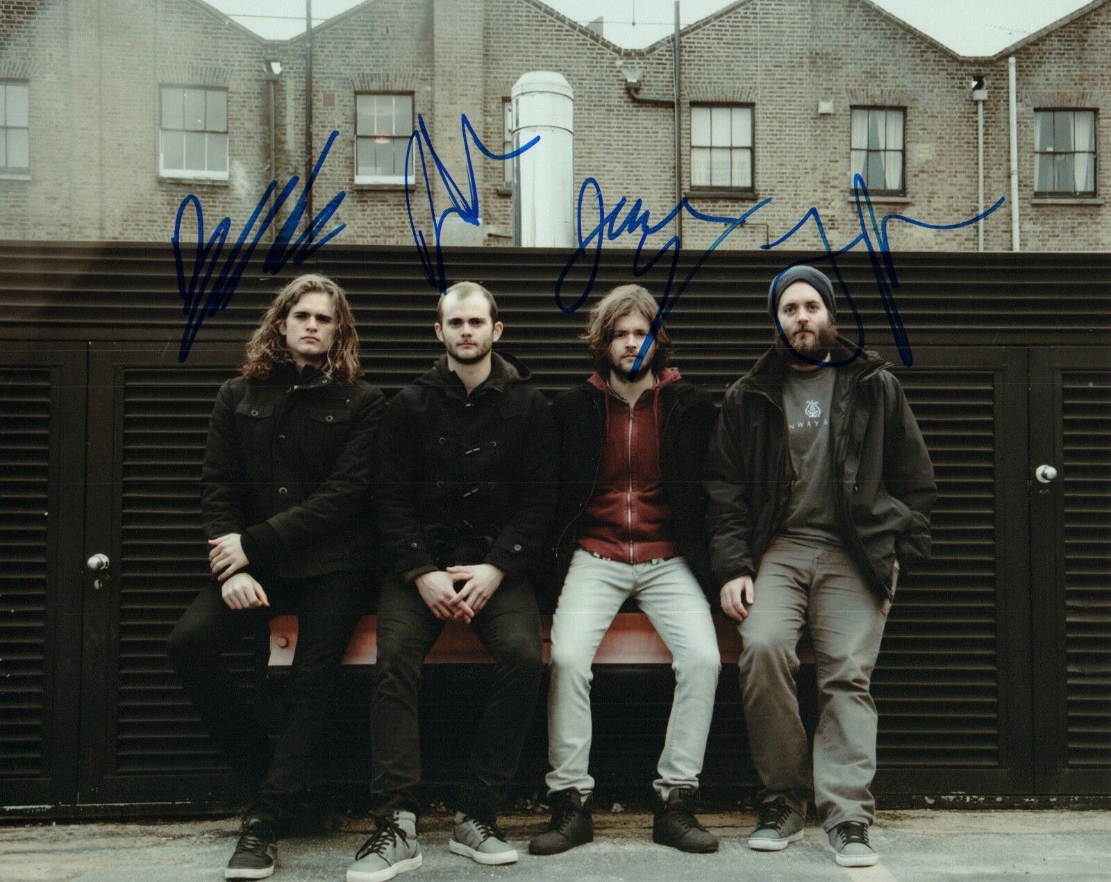 KONGOS Signed Autographed 8x10 Photo Poster painting Full Band COA VD