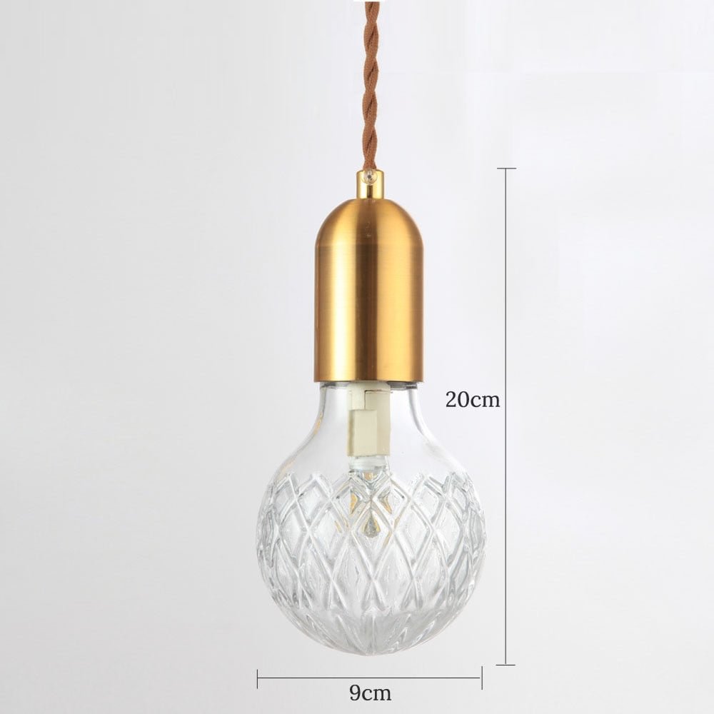 Modern G9 LED Pendant Lights Crystal Glass Handlamp Nordic Pendant Lamps For Living Room/Restaurant/Home Lighting