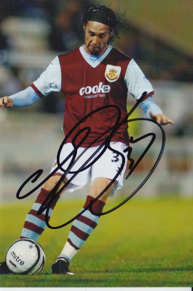 BURNLEY HAND SIGNED CHRIS EAGLES 6X4 Photo Poster painting 2.