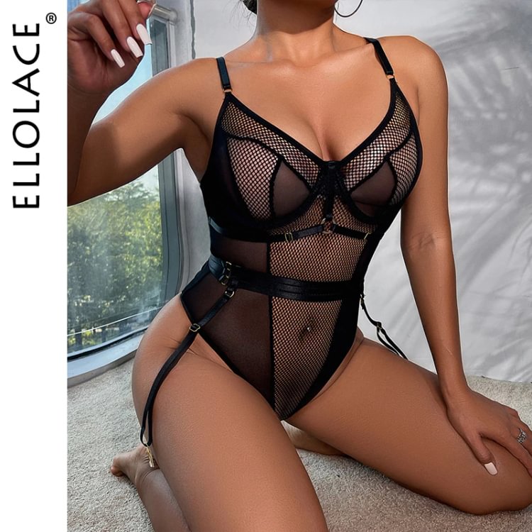 Lace Babydoll Porn Crotchless Body Thong Erotic