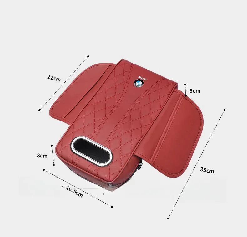 Car multifunctional height increasing and enlarged style armrest box mat
