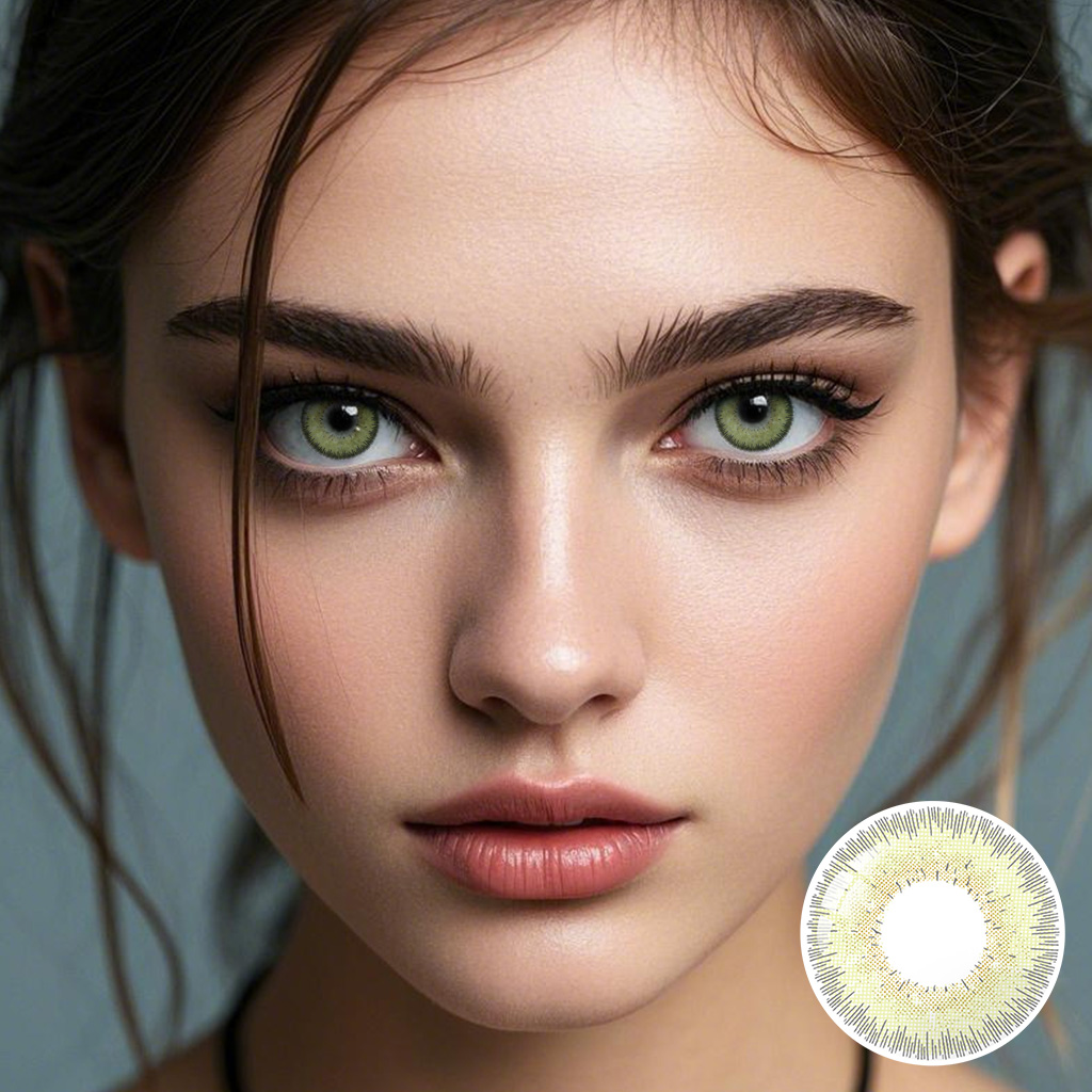 Bellalens SILKY GREEN Colored Contact Lenses