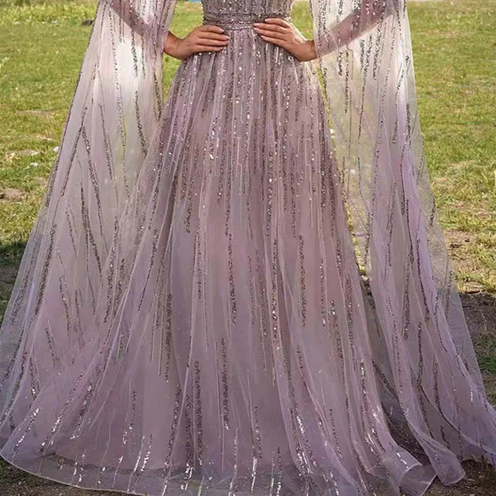 Uveng Uveng New Spring-Summer Women's Temperament Mesh Dress Dress Tuxedo Lyze Film Evening Dress Dress Dress