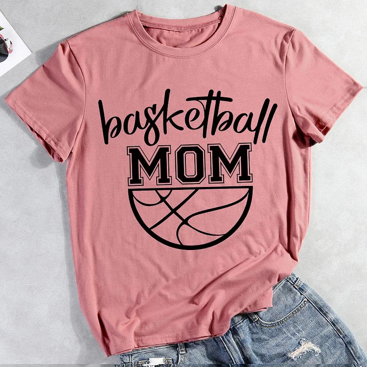 AL™ Basketball Mom  T-shirt Tee -011905-Annaletters