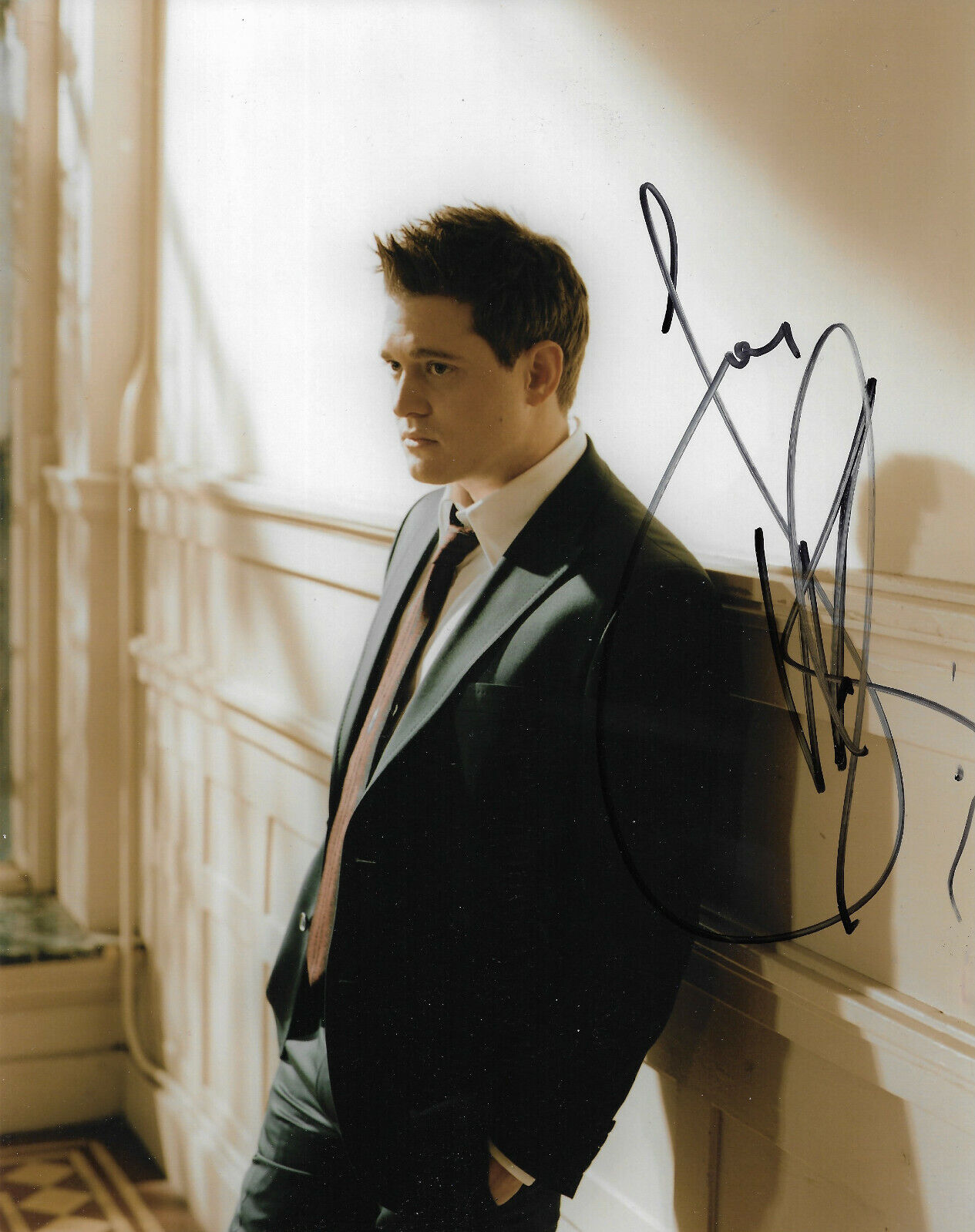 Michael Buble signed 8x10 inch Photo Poster painting autograph