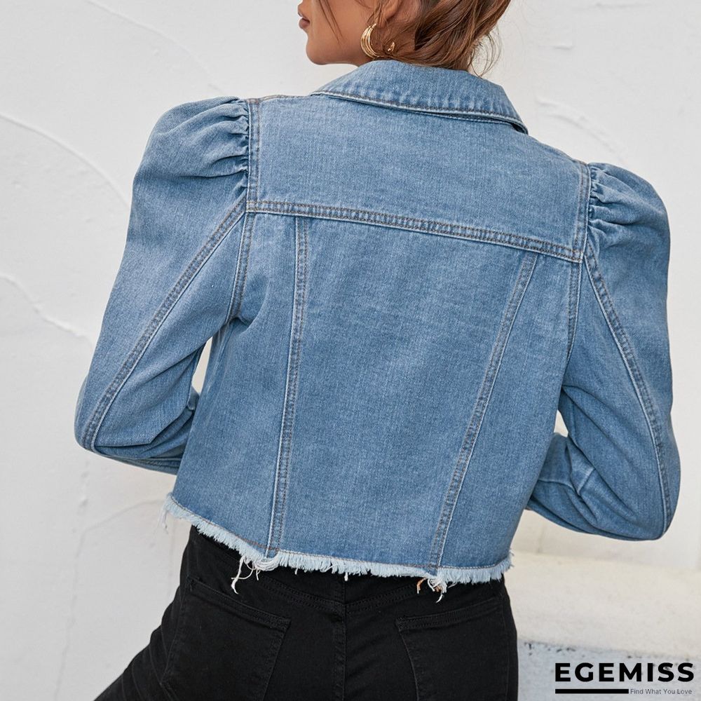Fashion Lapel Jeans Casual Short Coat Autumn and Winter | EGEMISS