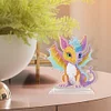 Diamond Painting Acrylic Multi-Color Dragon Ornament Kids Gift