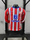 2024/2025 Atletico Madrid Player Version Long Sleeves Home Football Jersey 1:1 Thai Quality