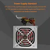 Computer Power Supply 200W ATX Power Supply Peak 450W 4Pin 2 SATA for Desktop PC