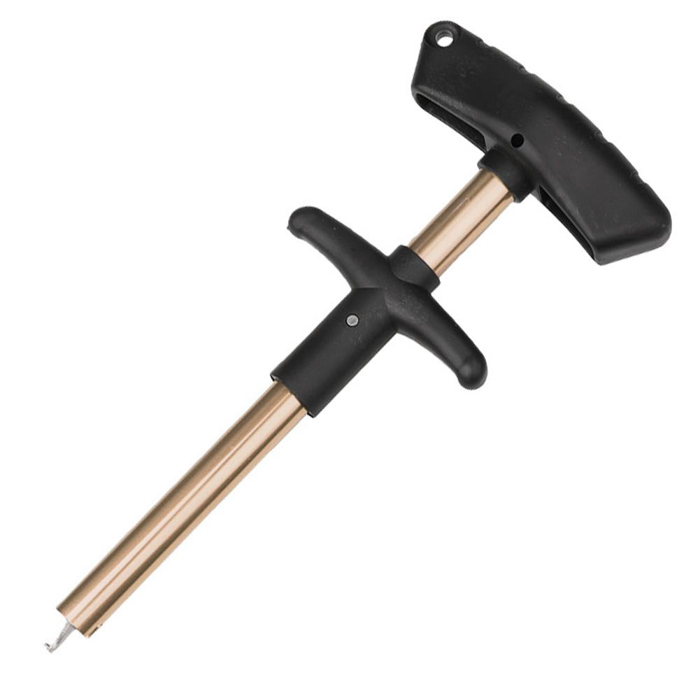

17cm T Shaped Fishing Hook Remover Hooks Detacher Extractor Tackle (Gold), 501 Original
