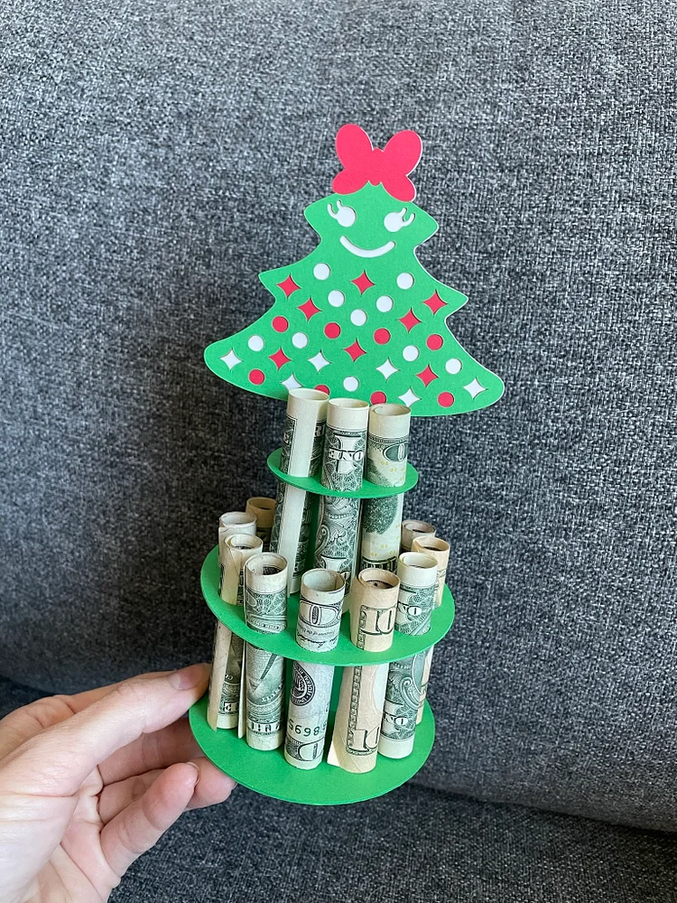 🎄🎅2023 Christmas Gift--💸Merry Christmas Money Cash Holder - tree - Codlins