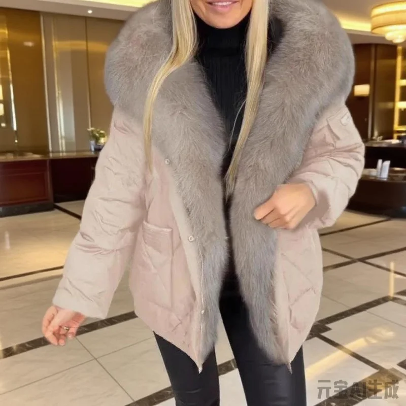 Nigikala Nigikala And Winter New Fashion Women's Temperament Elegant Hooded Long Cotton Clothes