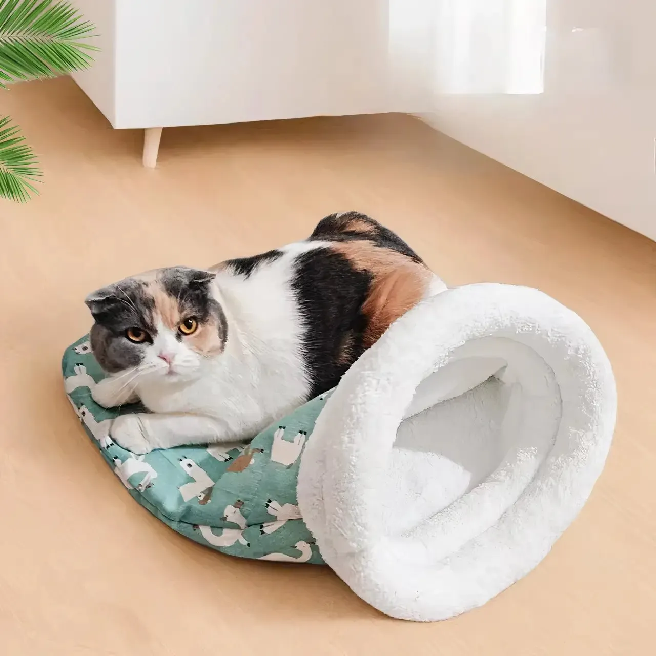 Warm Sleeping Bag for Cats Animal Essential