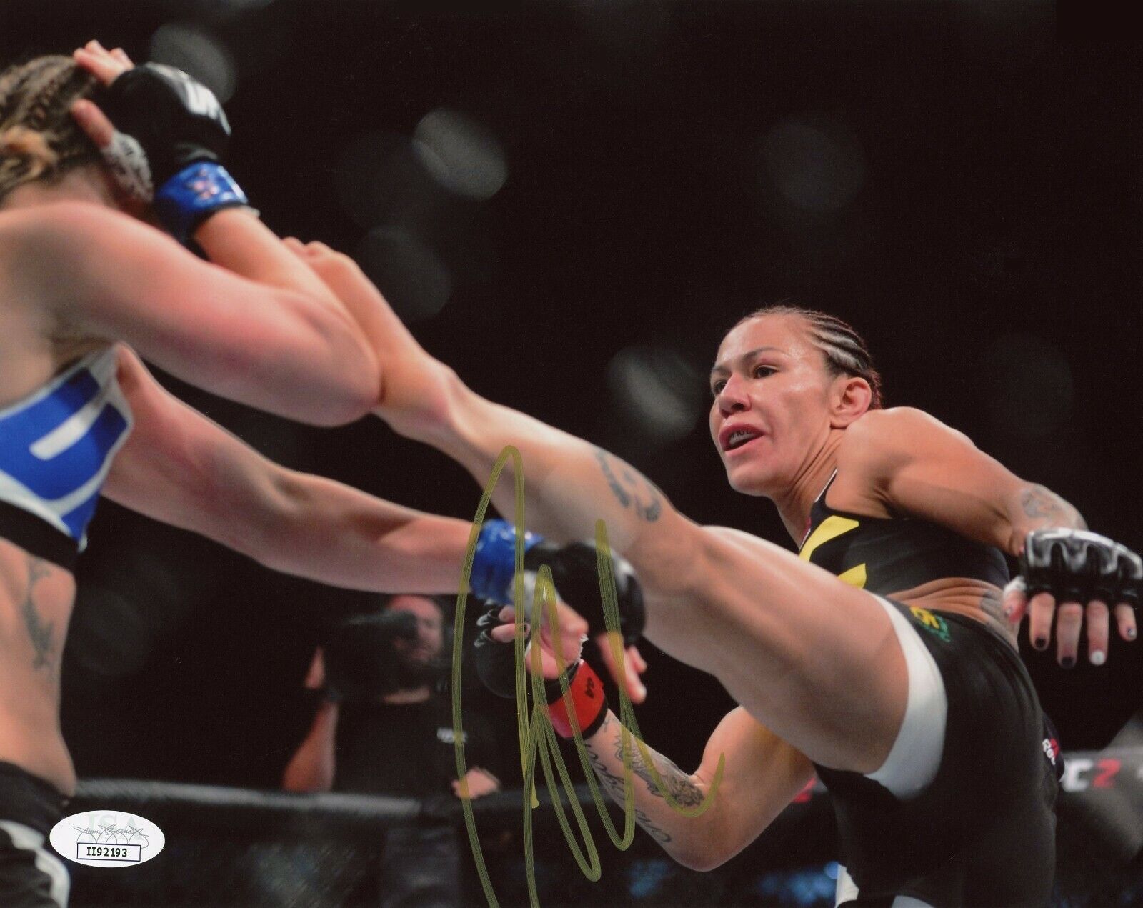 Cris Cyborg Signed 8x10 Photo Poster painting UFC Fighter JSA COA Autograph Cristiane Justino