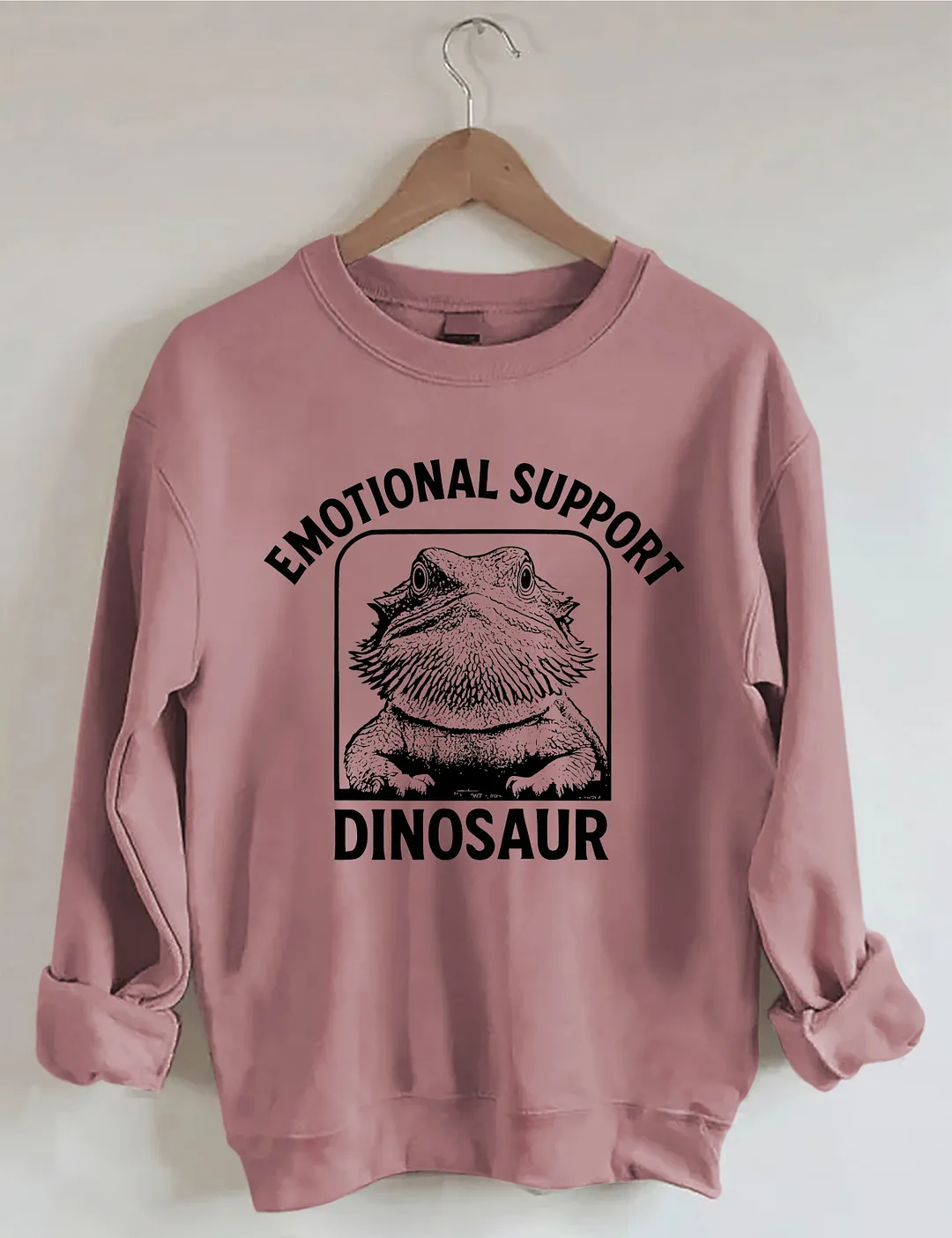 Emotional Support Dinosaur Sweatshirt