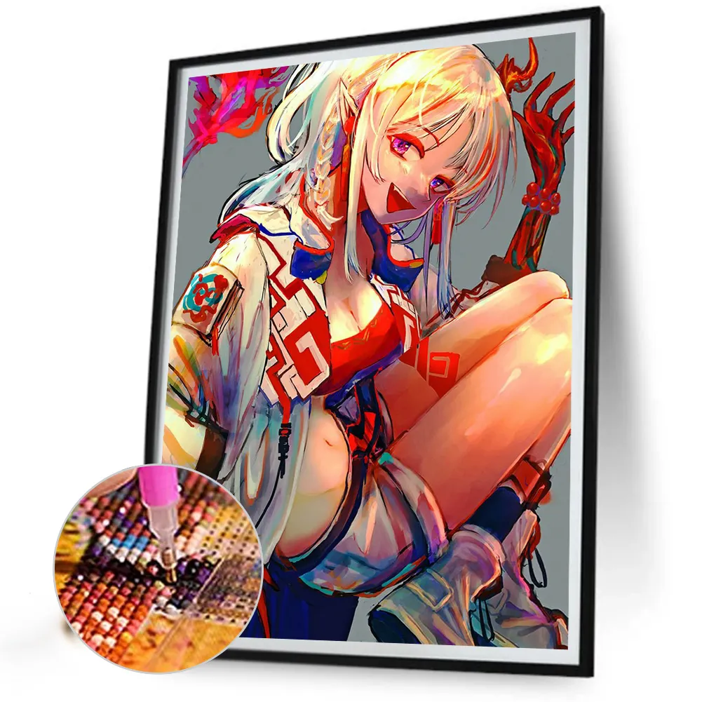 Full Round Diamond Painting 40*50cm - Anime Goddess