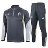 Joyfball 2024/2025 Atl&eacute;tico Mineiro Half-Pull Training Suit Dark Grey Football Shirt 1:1 Thai Quality