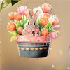 Diamond Painting Easter Rabbit Pendant Set