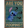Are You Pooping?-11CT Stamped Cross Stitch 40*60cm  tapestrymarket