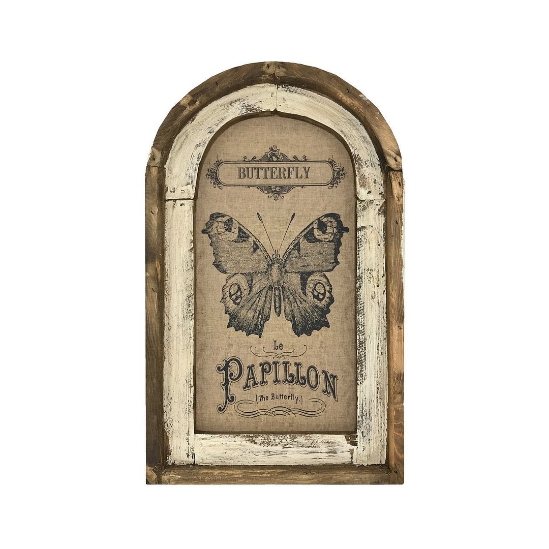 Butterfly Wall Decor Rustic Farmhouse Decor
