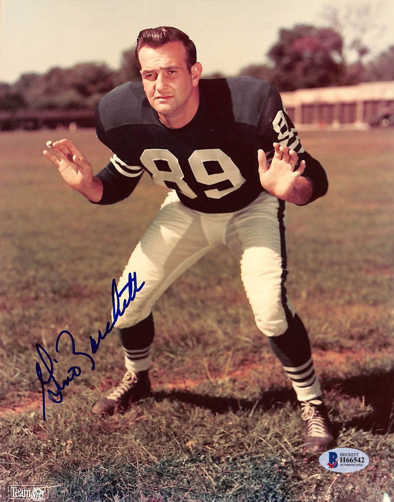 Colts Gino Marchetti Authentic Signed 8x10 Photo Poster painting Autographed BAS #H66542