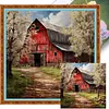 Country House-11CT Stamped Cross Stitch 45*45cm tapestrymarket