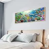 (Counted/Stamped)(Big Size) 11CT Underwater World - Cross Stitch 90*30cm/35.43*11.81in