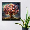 Butterfly Tree -Full Square Diamond Painting(45x45cm)