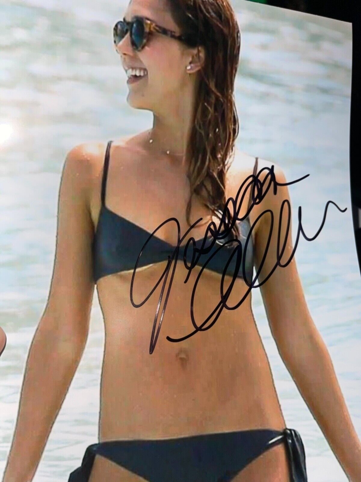 Jessica Alba signed 8 x10 Photo Poster painting autograph Photo Poster painting