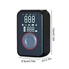 Electric Car Inflation Pump Rechargeable Lighting Power Bank Digital Tire Pump