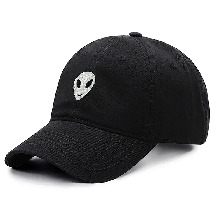 Alien Embroidery Cotton Men Baseball CapWomen Hat Sport Visors Snapback Cap Breathable Outdoor Sun Hat Dropshipping