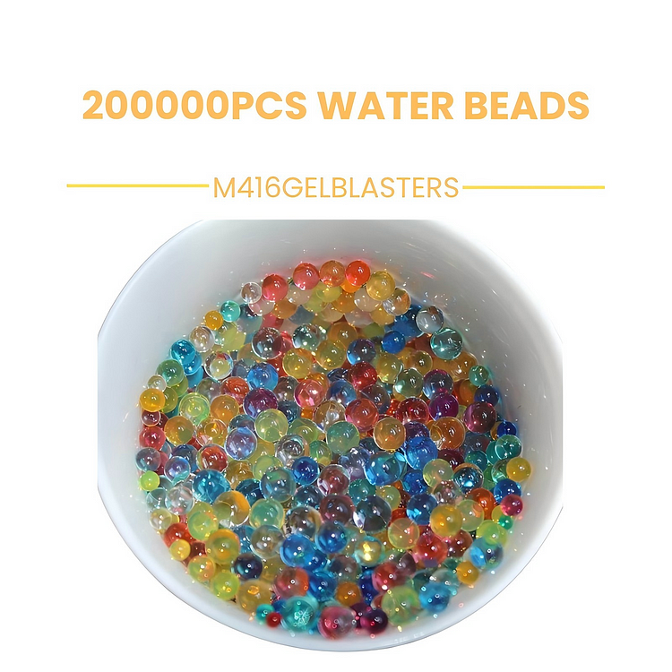 200,000pcs water beads value pack for gel blasters