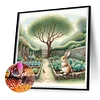 Diamond Painting -DIY Full Round Drill Flowers Plant