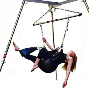 pornhint Pornhint Tetruss Maxximus Deluxe Bundle: Shibari Suspension Bondage Frame, Portable BDSM Dungeon & Sex Swing (Mature Content)