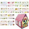 DIY Diamond Painting Special Shape Desktop Cabin Calendar Organizer Box Kit(Cute Turtle)