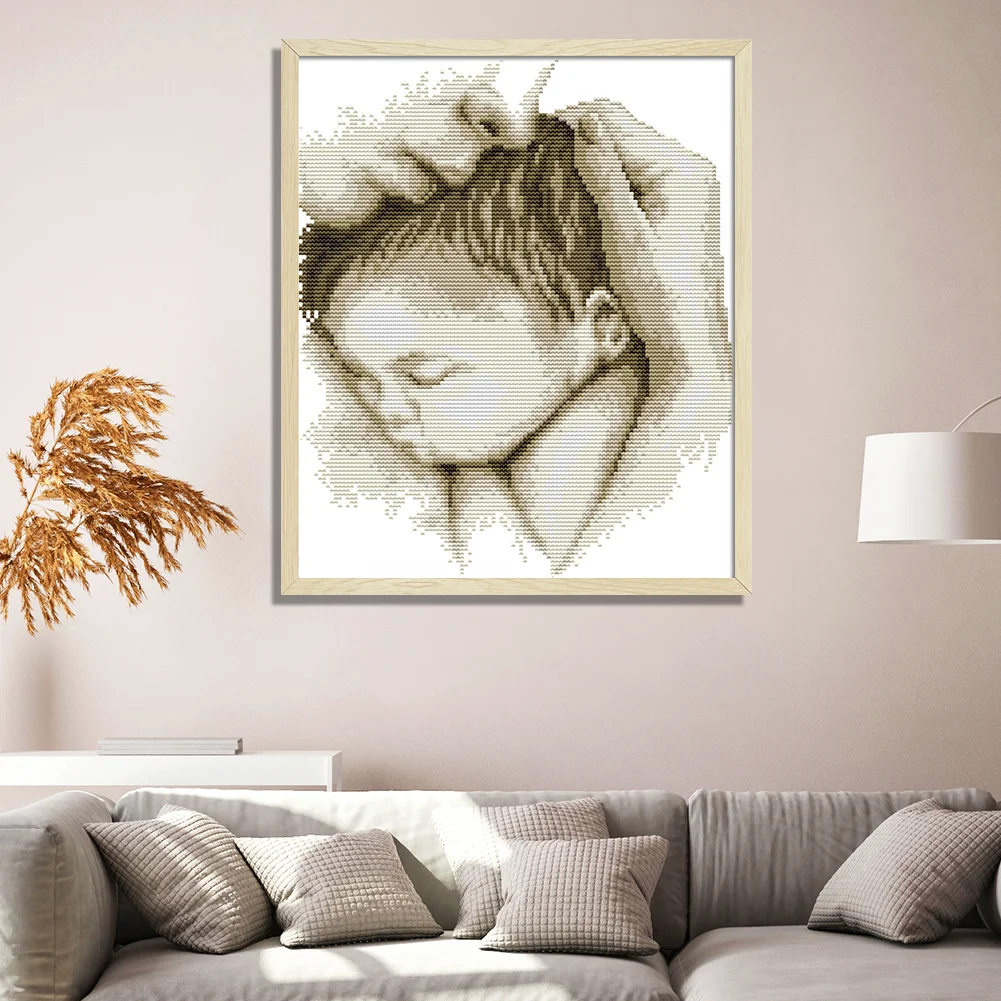 14ct Stamped Cross Stitch - Embrace(28*31cm)