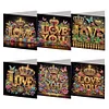 6pcs Diamond Painting Love You Greeting Cards Congratulations Cards & Gifts