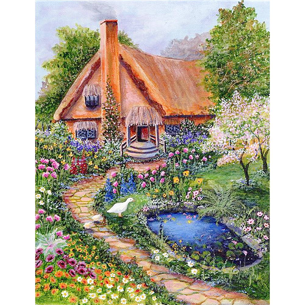 

In Countryside-Round Drill Diamond Painting-40*50CM, 501 Original