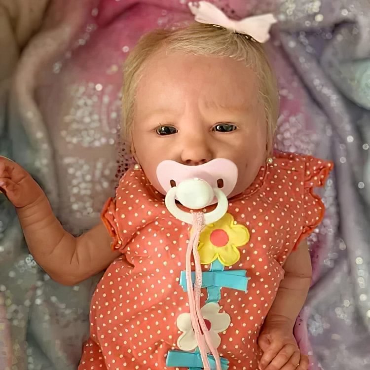  19 Inches Realistic Reborn Toddler Chelsea Brown Hair - Reborndollsshop.com®-Reborndollsshop®
