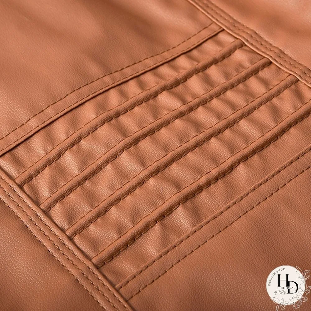 5 Color Women Fashion Long Sleeve Zipper Leather Jackets Removable Hooded Coat Ladies Plus Size Cool Motorcycle Coat Outwear