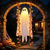Halloween Giant Hanging Ghost LED Decoration 13ft Adjustable Height