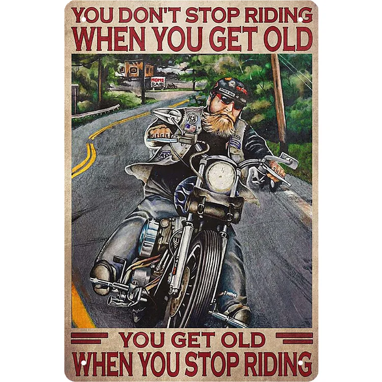 Elder Motorcycle - Vintage Tin Signs/Wooden Signs 8*12Inch/12*16Inch