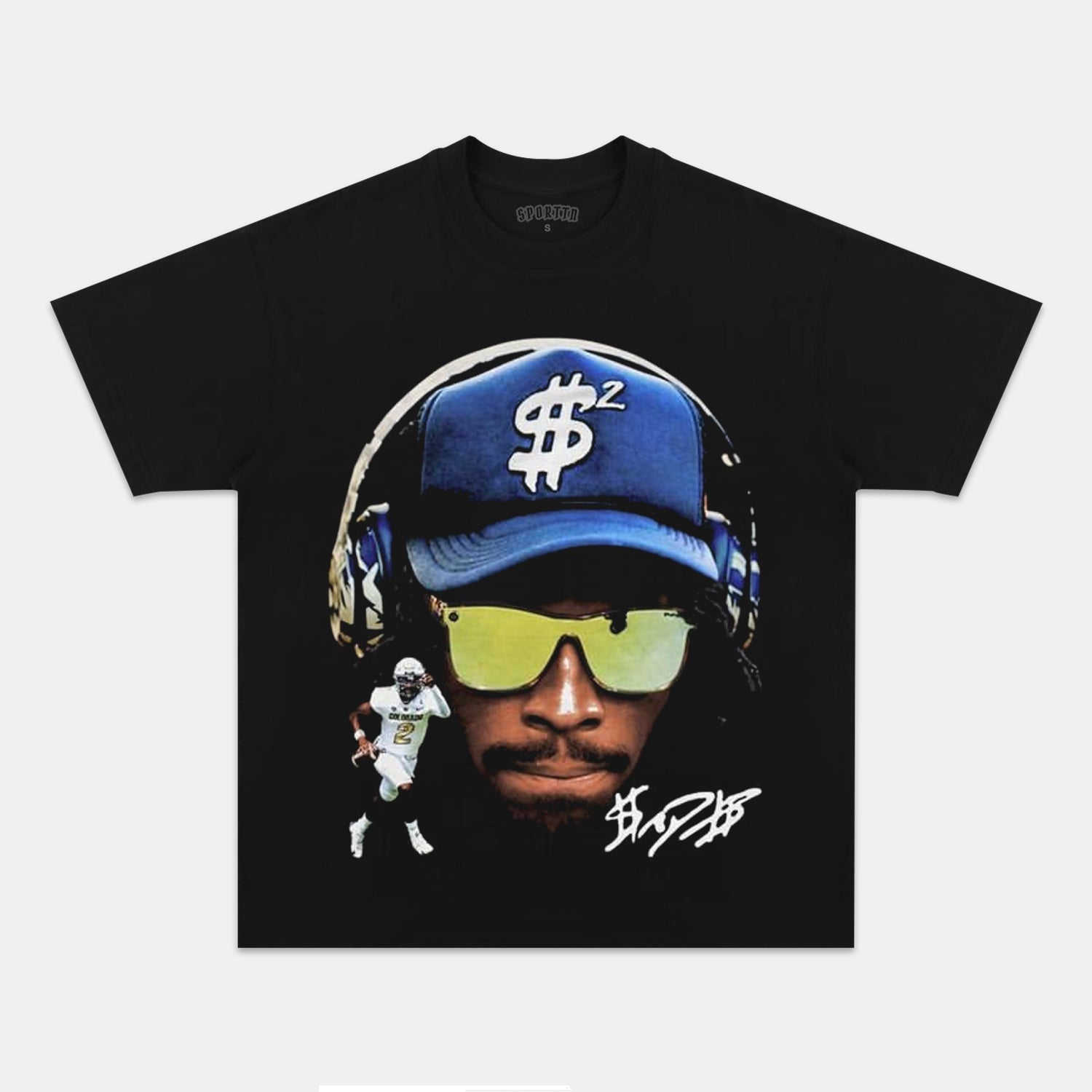 SHEDEUR SANDERS BIG FACE TEE