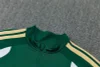 Kids Kit Italy 26-27 1/4 Zip Tracksuit Green Chandal