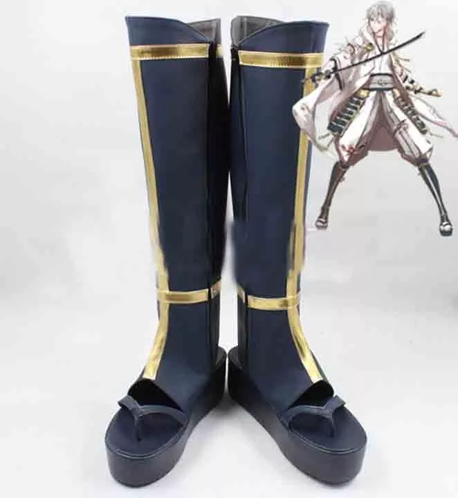 touken ranbu tsurumaru kuninaga boots cosplay shoes