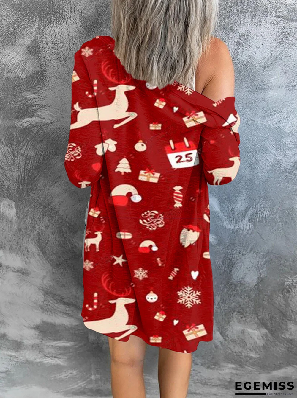 Casual Christmas Snowman Outerwear | EGEMISS