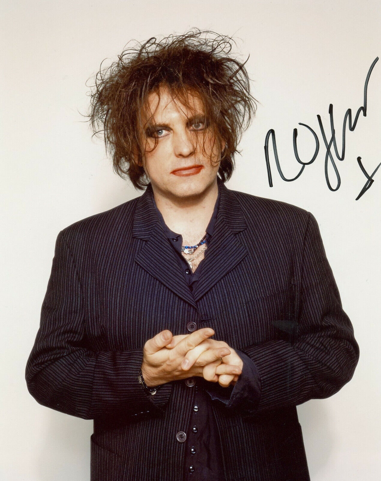 ROBERT SMITH Signed Photo Poster paintinggraph - THE CURE Singer / Vocalist - Preprint