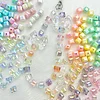 Clarity UV Flashing Prismatic Square Acrylic Beads DIY Bracelet