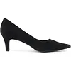 Women's 2 Inch Pumps Kitten Heels Closed Pointed Toe Low Heels Casual Shoes