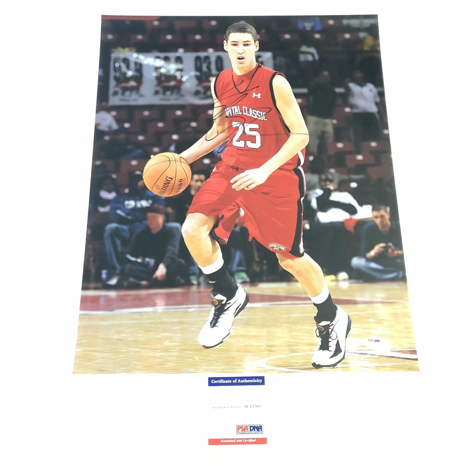 Klay Thompson signed 16x20 Photo Poster painting PSA/DNA Golden State Warriors Autographed